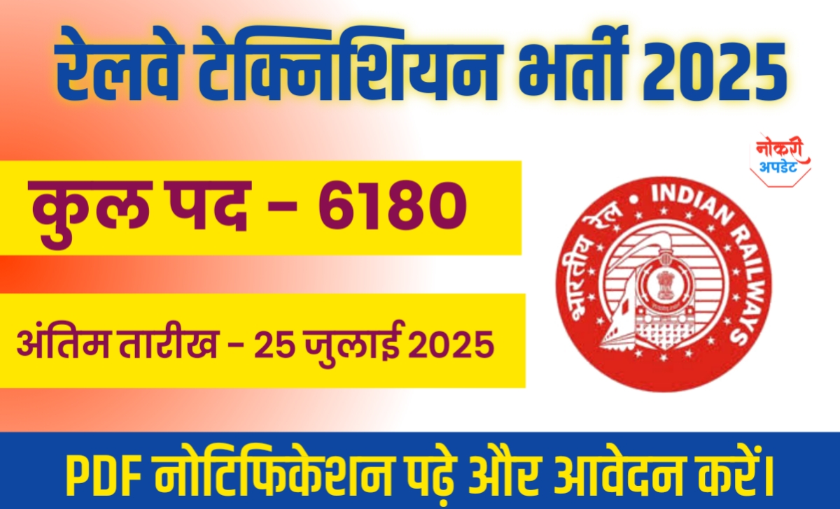 RRB Technician vacancy 2025