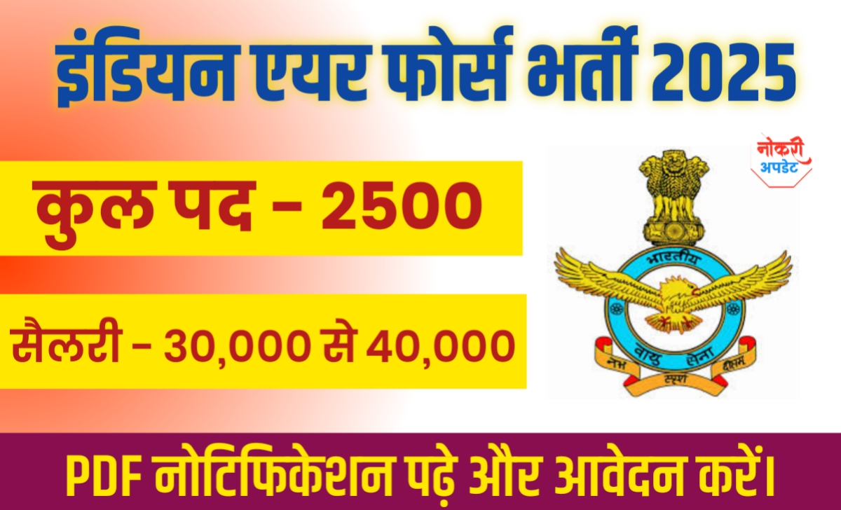 Air Force Agniveer Vacancy 2025